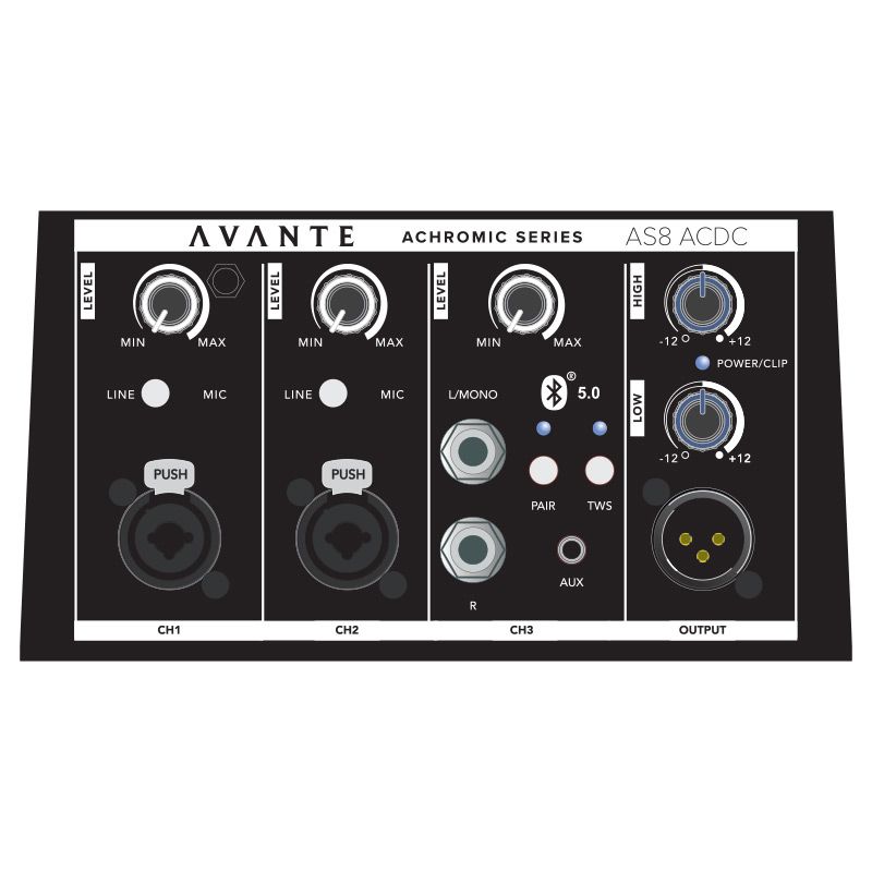 Avante Audio Achromic AS8 ACDC (avec accu)