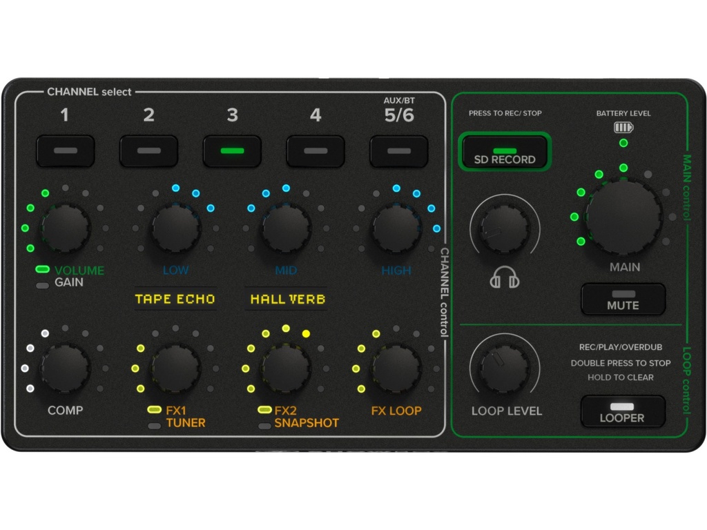 Mackie Showbox - Rig de performance tout-en-un alimenté par batterie