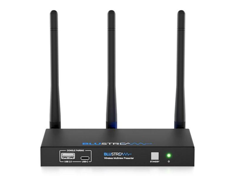 Blustream WMF-SET/USBC - Switch présentation "multi vue" sans-fil inclus bouton USB-C