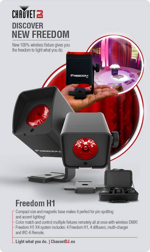 Chauvet DJ Freedom H1 Noir