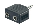 HDGear Adapt. audio Fiche 3.5 mm, mâle - Fiche 3.5 mm, femelle