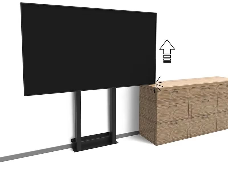 NewStar Trolley TV WL55-875BL1 Noir