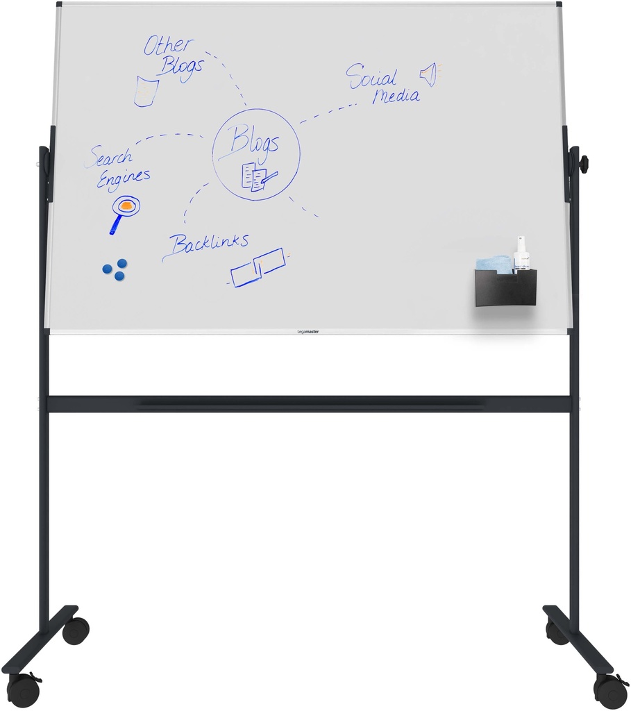 Legamaster Unité Plus tableau blanc rotatif 120x220cm
