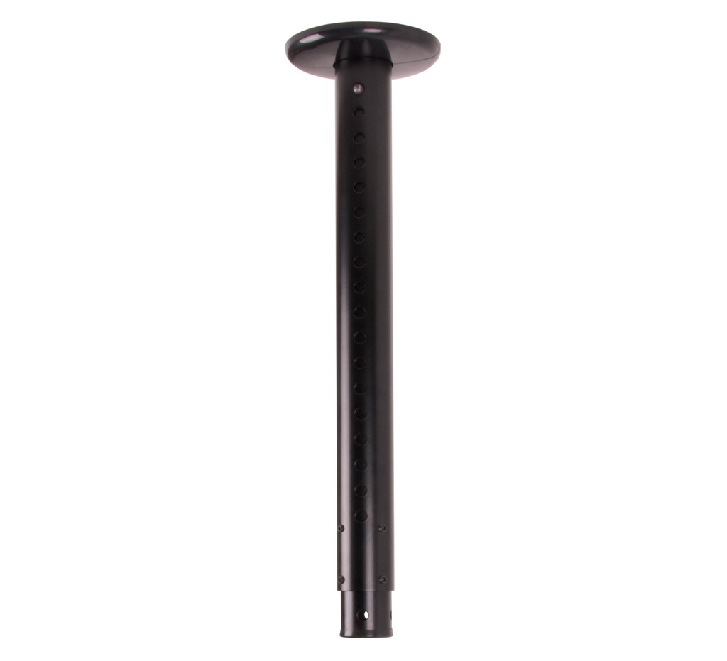 B-Tech Support plafond télescopique 600-1000mm Noir