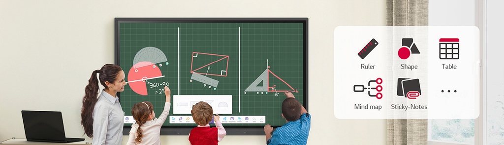 LG 75TR3DK CreateBoard