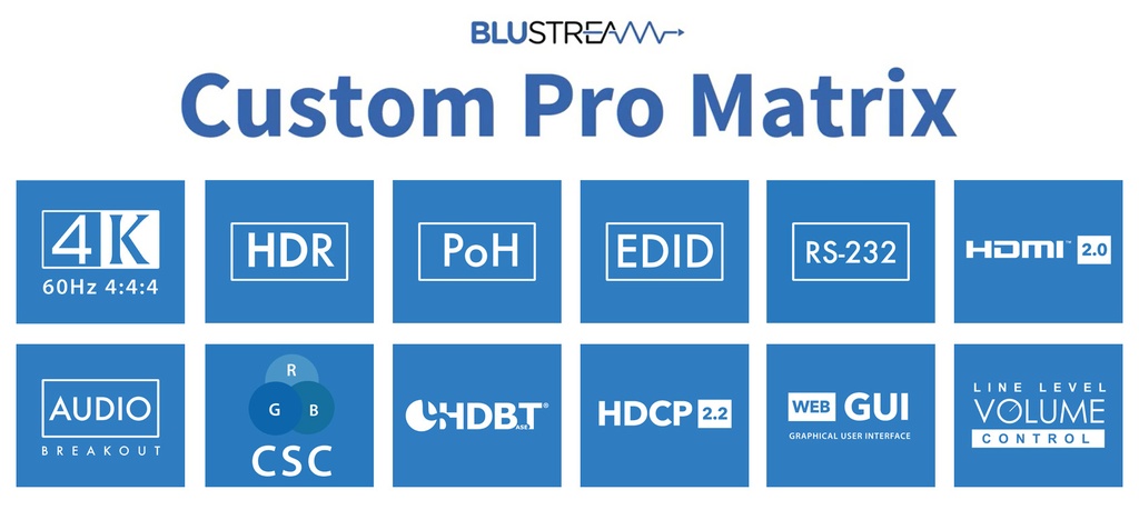 Blustream CUSTOMPRO-HUB