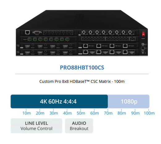 Blustream PRO88HBT100CS