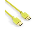PureLink Câble Slim HDMI - HDMI, 1 m Jaune