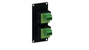 Caymon CASY126/B 1 module 2x XLR-Mâle