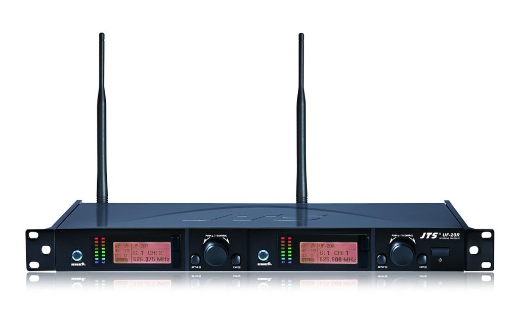 JTS UF-20R/UM Set microphone à main UHF 624 - 694 MHz