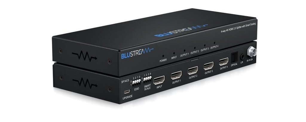 Blustream SP14CS Splitter 1/4 - 4K 18 Gbps HDMI2.0