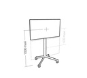 Erard KANA1200L - Pied TV métal 55" max