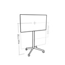 Erard KANA1400XL - Pied TV métal 80" max