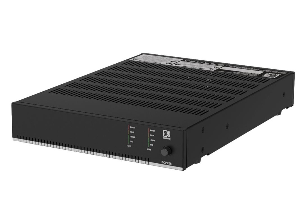 Audac SCP206 Amplificateur compact 2x60W @4ohm/120W@100V