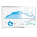 Da-Lite Dry Erase Screen 16/10, 151x242 cm