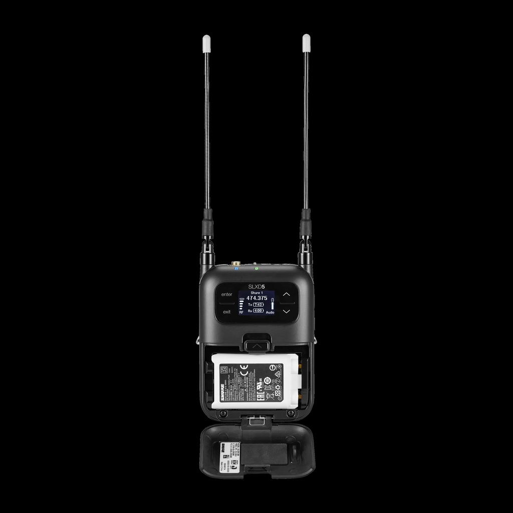 Shure SLXD5 Récepteur sans fil numérique portable monocanal