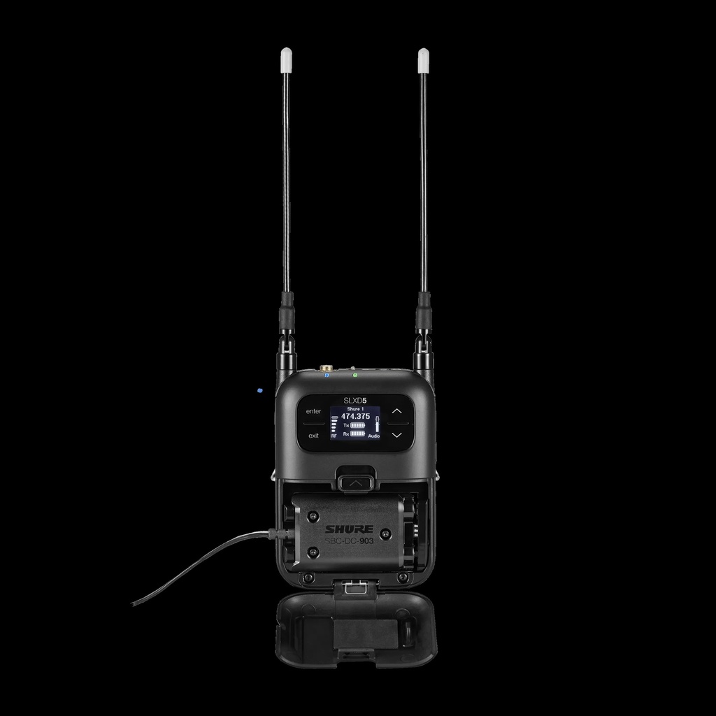 Shure SLXD5 Récepteur sans fil numérique portable monocanal