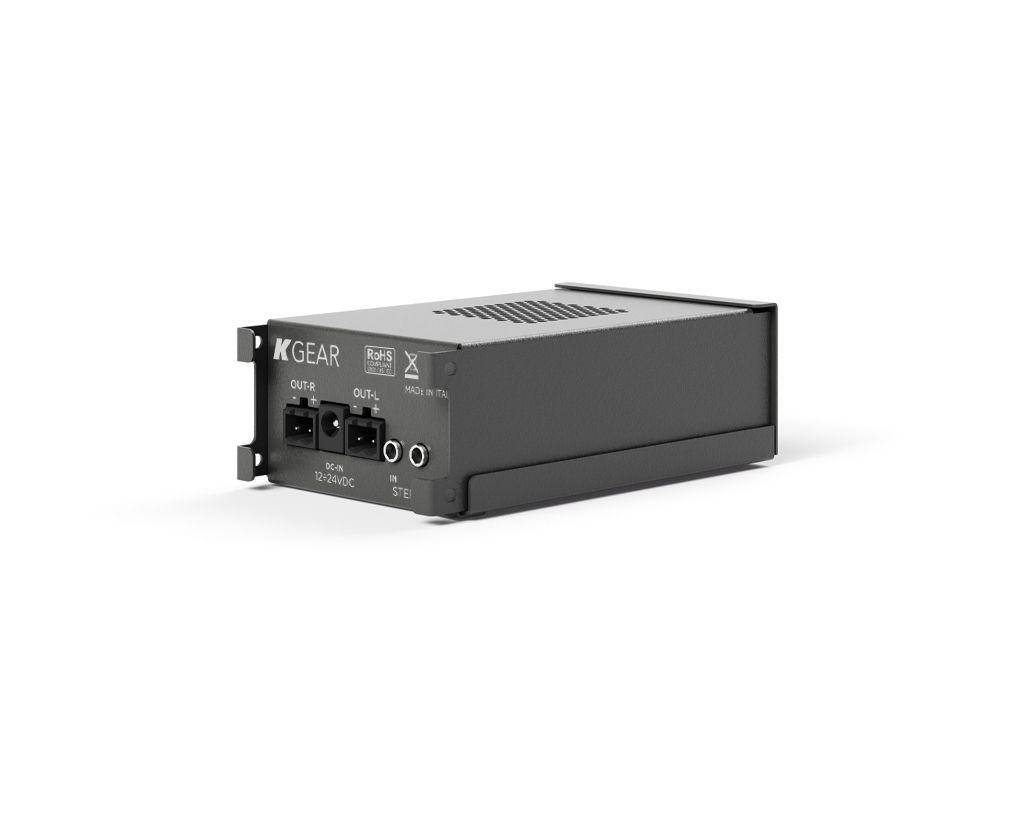 K-Gear GA201 - Amplificateur compact 2x125W @2ohm