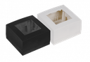 Audac WB45S/W - Boîtier Apparent 45x45mm