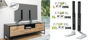 Erard FitUp XXL Support table 40" à 85"