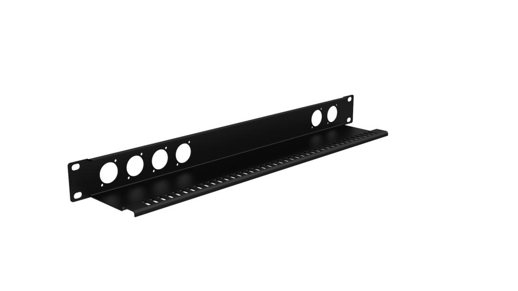Caymon BP106T - Rack Panel 1U pour 6x prises XLR