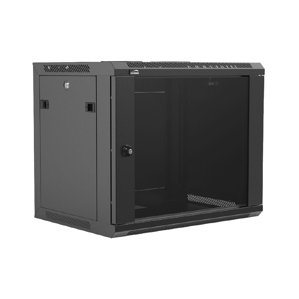 Caymon WPR409R/B - Rack 19" Wallmount 9U 450 Noir