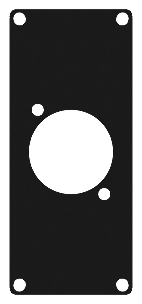 Caymon CASY103/B - Space cover plate 1 x D-S