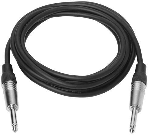 [PROAUDJACK5] Vivolink Jack/jack 6,3mm, 5 m Noir