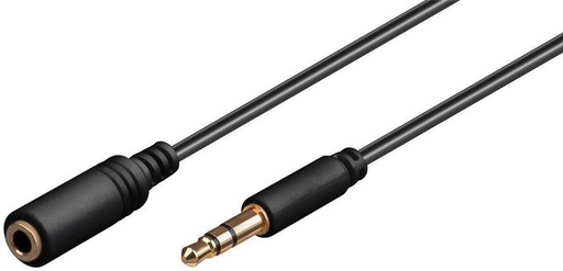 [AUDLG3G] MicroConnect 3.5mm Stereo 3m M-F Noir