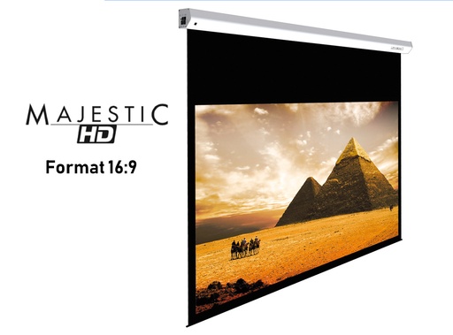 [MAJESTIC-HD200C] Lumene Majectic-HD200C - Ecran motorisé 16/9 203 x 115