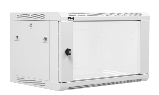 [WPR406R/W] Caymon WPR406R/W - Blanc 19" Wallmount 6U 450