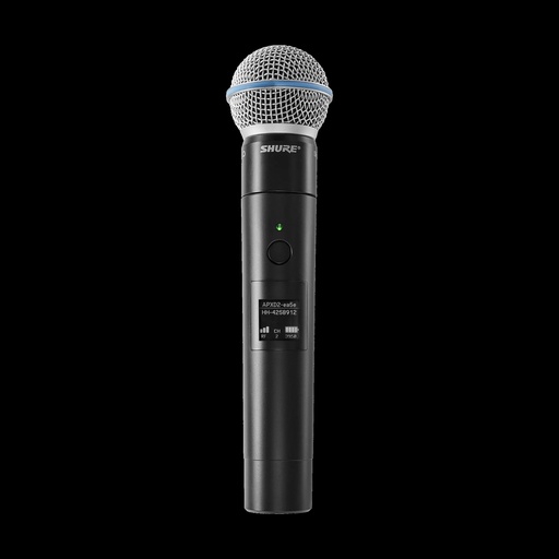 [MXW2X/BETA58=-Z11] Shure MXW2X/BETA58 - Émetteur à main DECT, BETA58, MXW2X