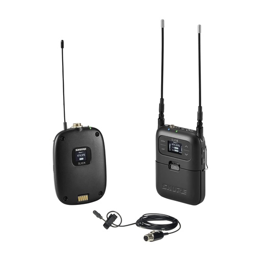 [SLXD15/DL4B-J53] Shure SLXD15/DL4B-J53 - Système sans fil portable avec émetteur ceinture et micro-cravate