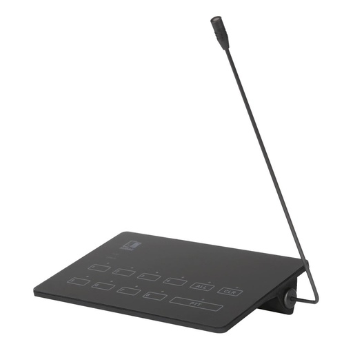 [MPX88] Audac MPX88 - Microphone "paging" 8 zones- surface tactile