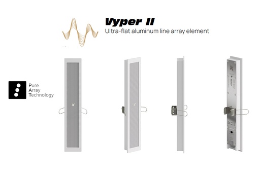 [KV25RWII] K-Array Vyper-KV25R II Blanc