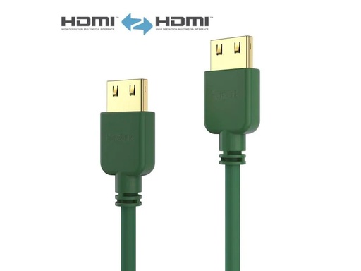 [PI0503-010] PureLink Câble Slim HDMI - HDMI, 1 m Vert