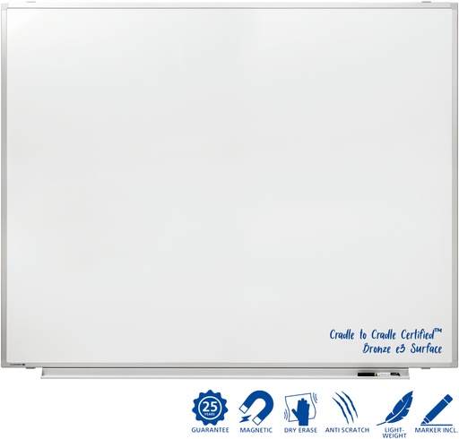 [7-100054] Legamaster Professional tableau blanc 90 x 120 cm