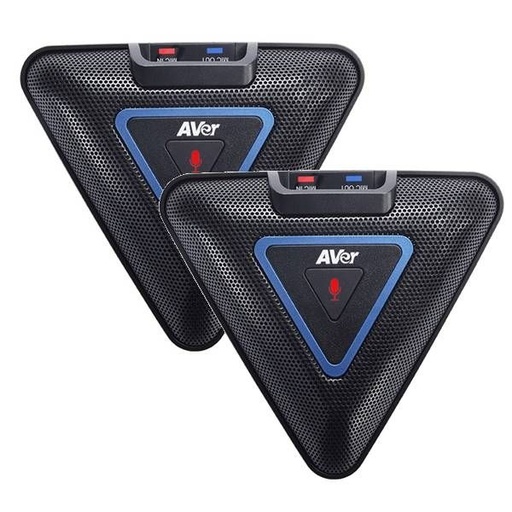 [60U0100000AC] AVer - Paire de microphones d'extension pour VC520